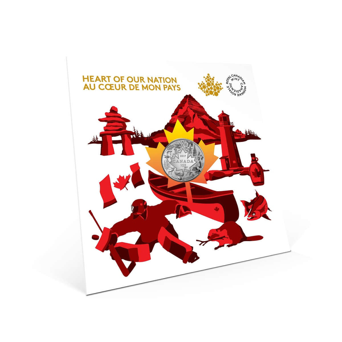 MINT $3 Heart of our Nation - Pure Silver Coin - 2017