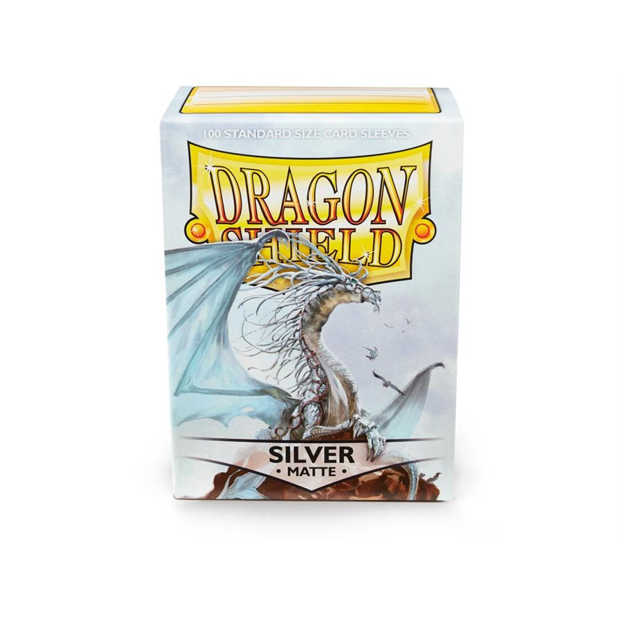 Dragon Shield Sleeves Matte Silver(100)