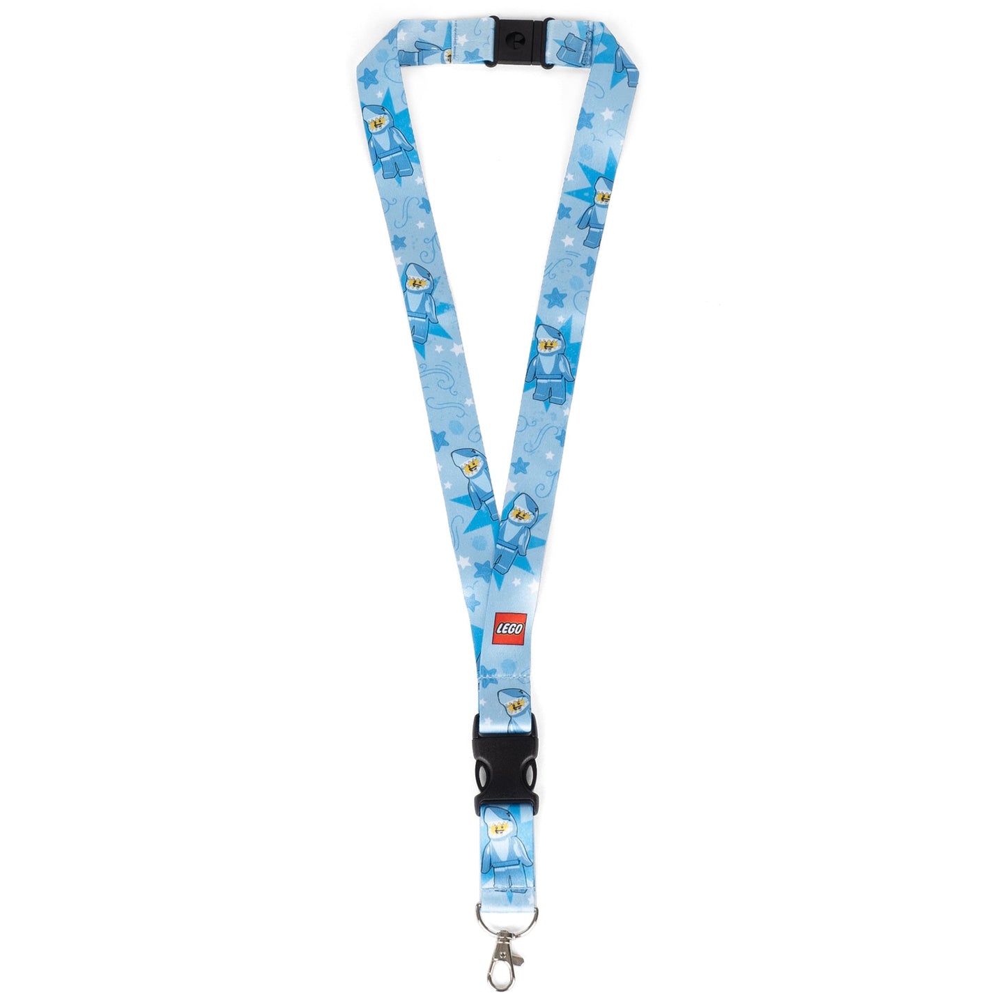 LEGO® Poly Lanyard - Shark Guy