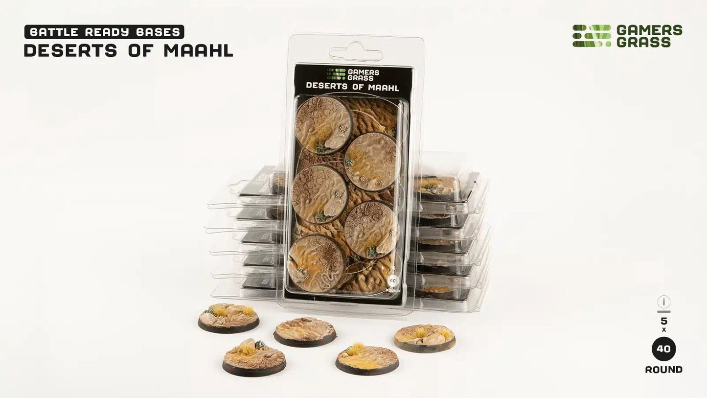 Deserts of Maahl - Round 40mm (x5)