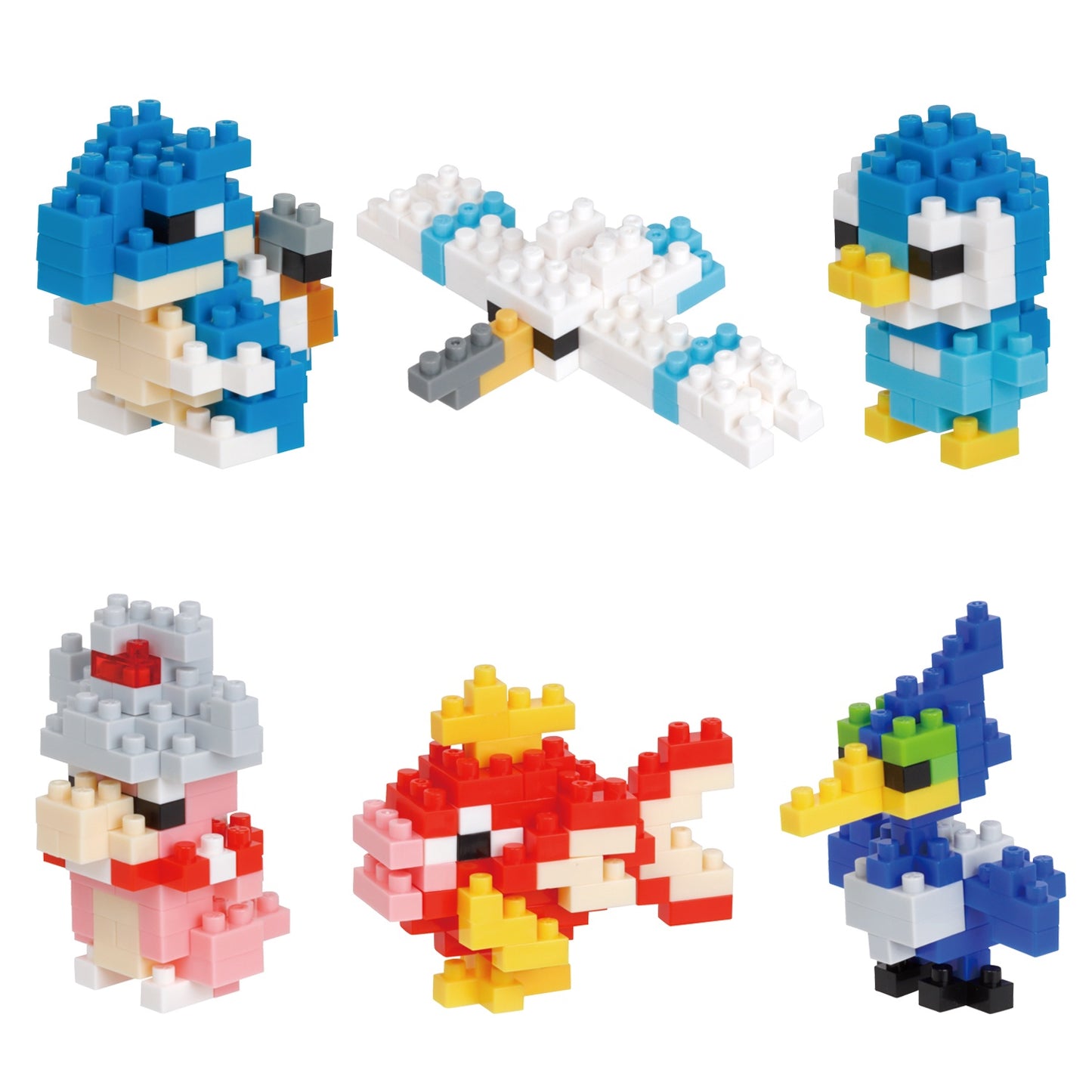 Nanoblock mininano Series - Pokemon Type Water Set 1