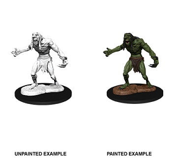 D&d Unpainted Minis Wv12 Raging Troll
