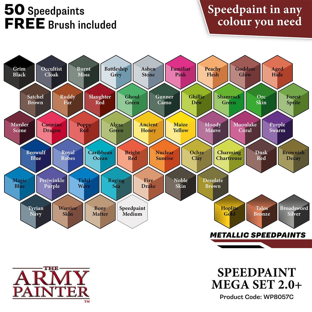 Warpaints - Speedpaint Mega Set 2.0 - 50 Colour