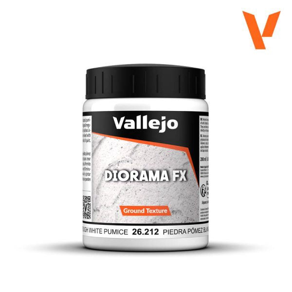Vallejo Diorama FX Rough White Pumice (200 ML)