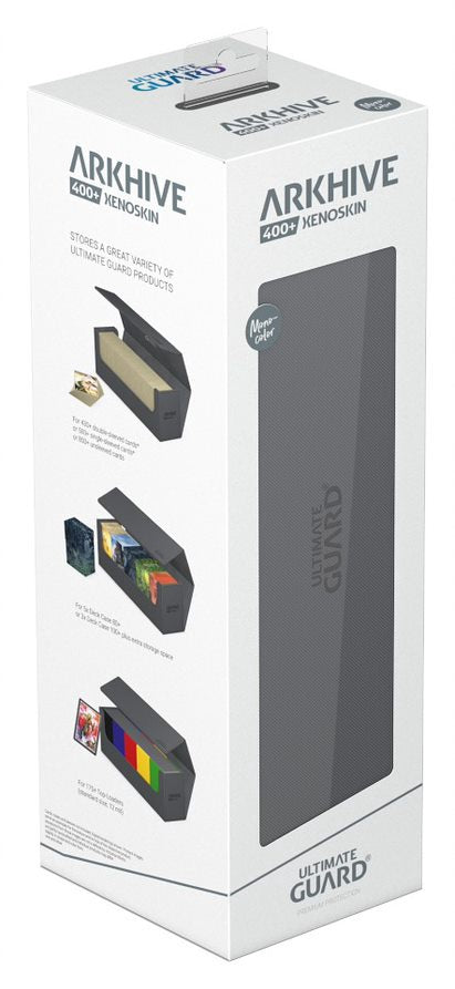 Ultimate Guard Deck Case Arkhive 400+ Xenoskin Monocolor Grey