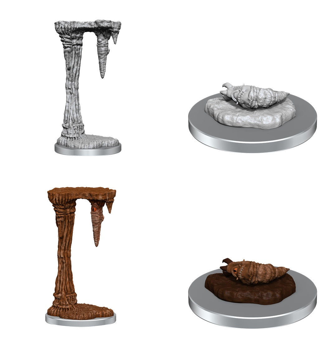 Figurines non peintes D&D Wv20 Piercers