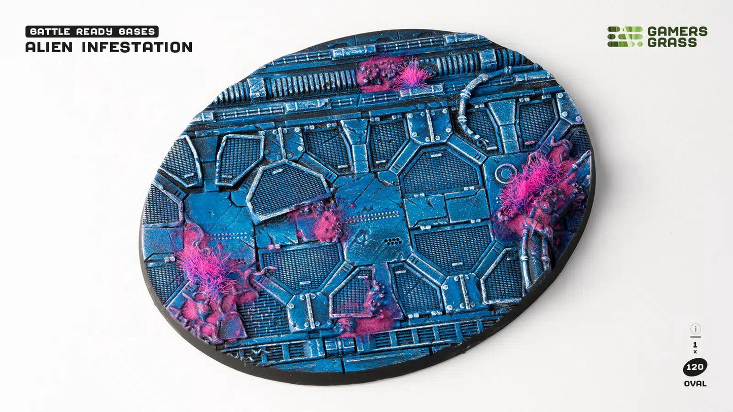 Alien Infestation Bases Oval 120mm (x1)
