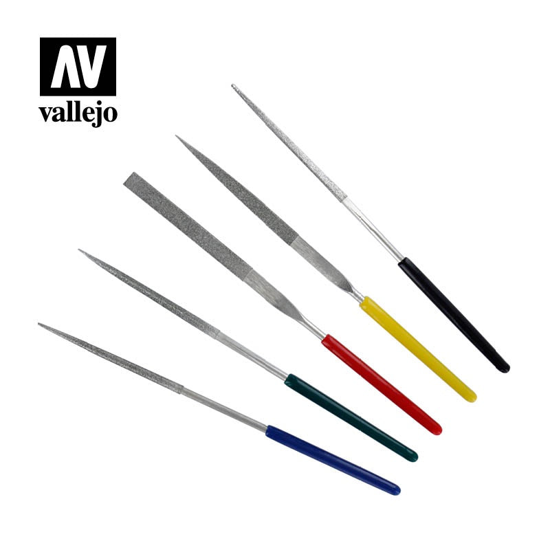 Vallejo Mini Diamond File Set (T03004)