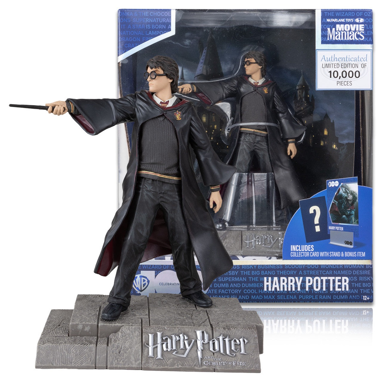 Mcfarlane Movie Maniacs Harry Potter Harry 6inches Figure