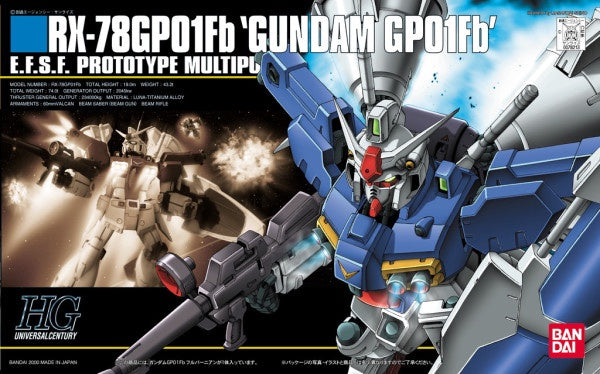 Bandai HGUC #18 GP01Fb Gundam 1/144