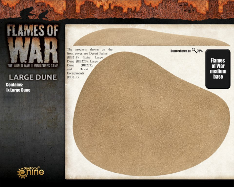 Battlefield in a Box - Large Dune (1)