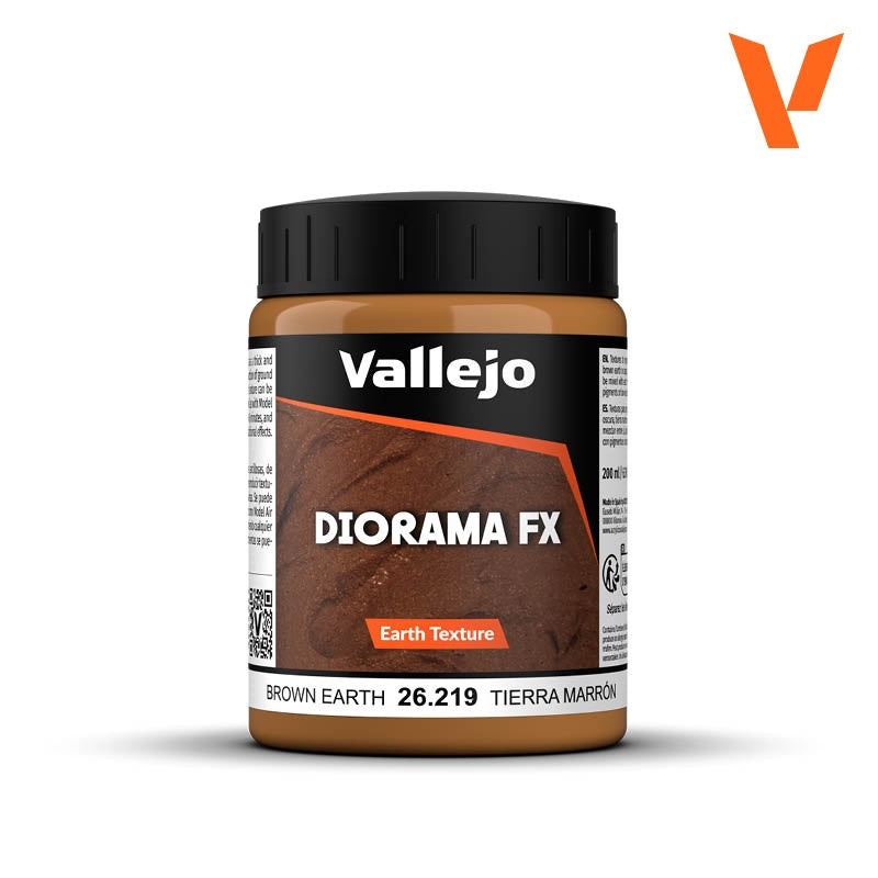 Vallejo Diorama FX Brown Earth (200ml)