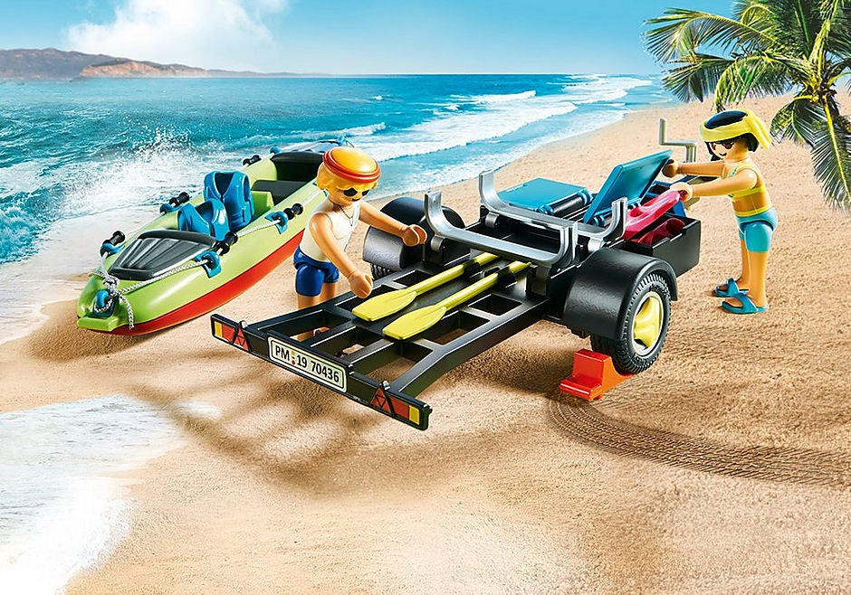 Beach Car with Canoe (70436)