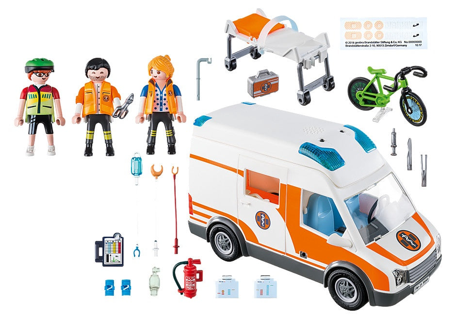 Ambulance with Flashing Lights (70049)