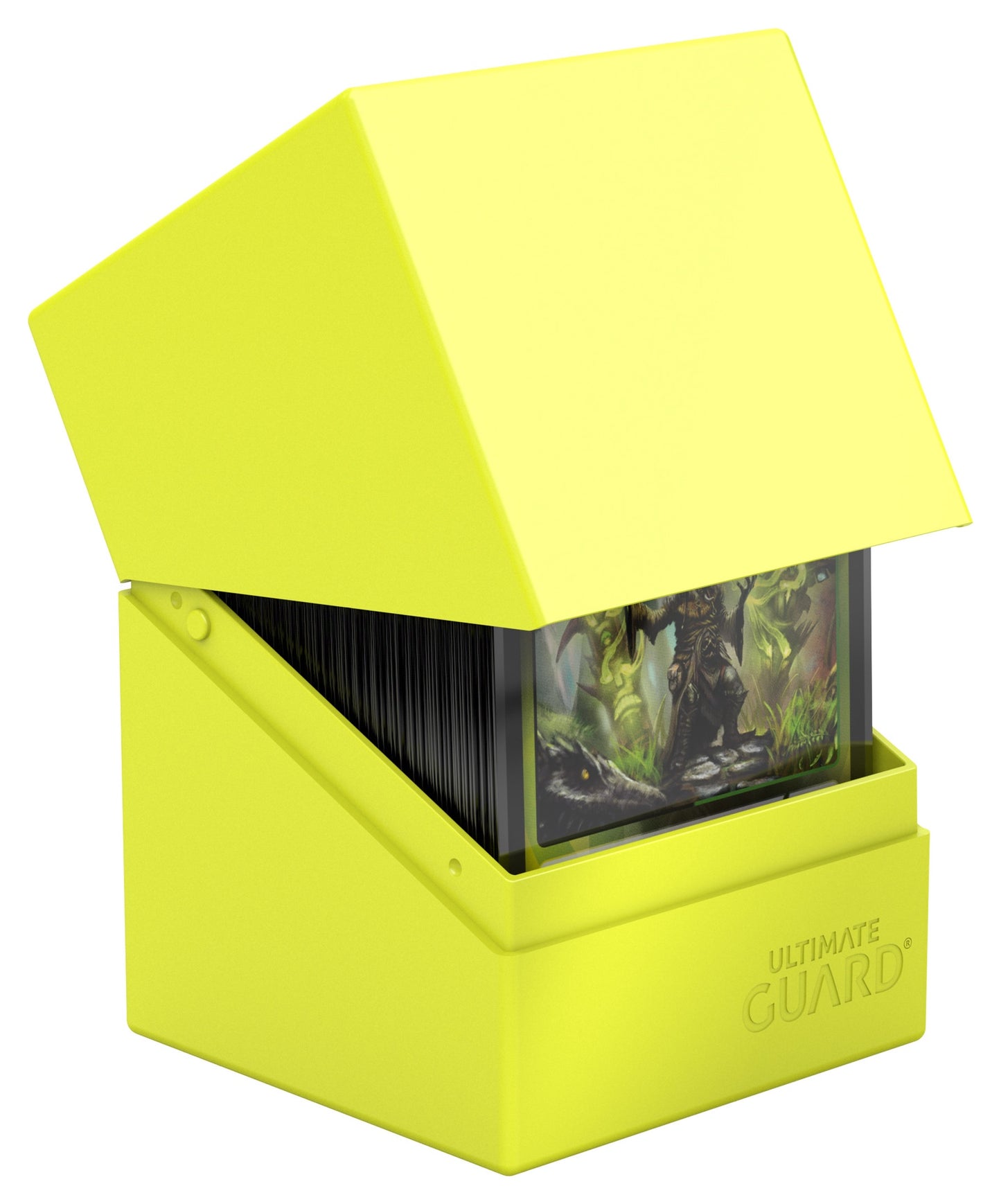 Ultimate Guard Deck Case Boulder 100+ Neon Yellow