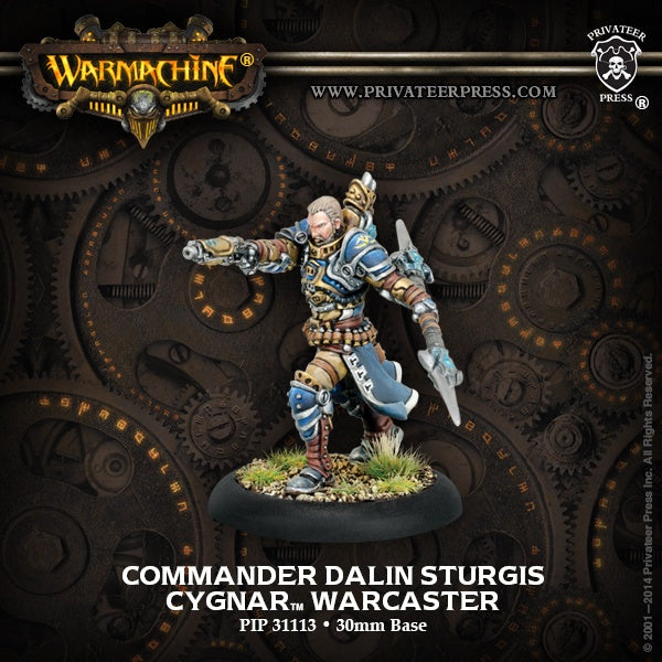 Cygnar Commander Dalin Warcaster - PIP 31113