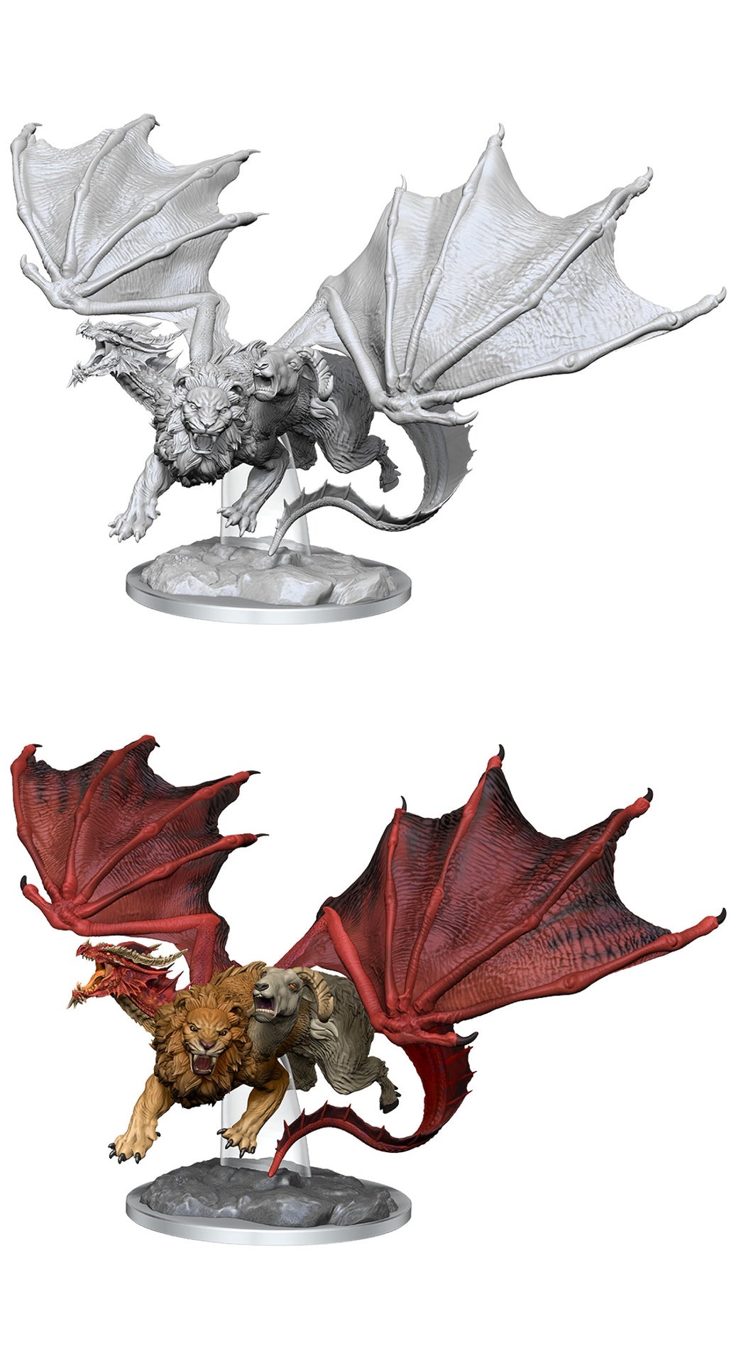 D&D Unpainted Minis Wv16 Chimera