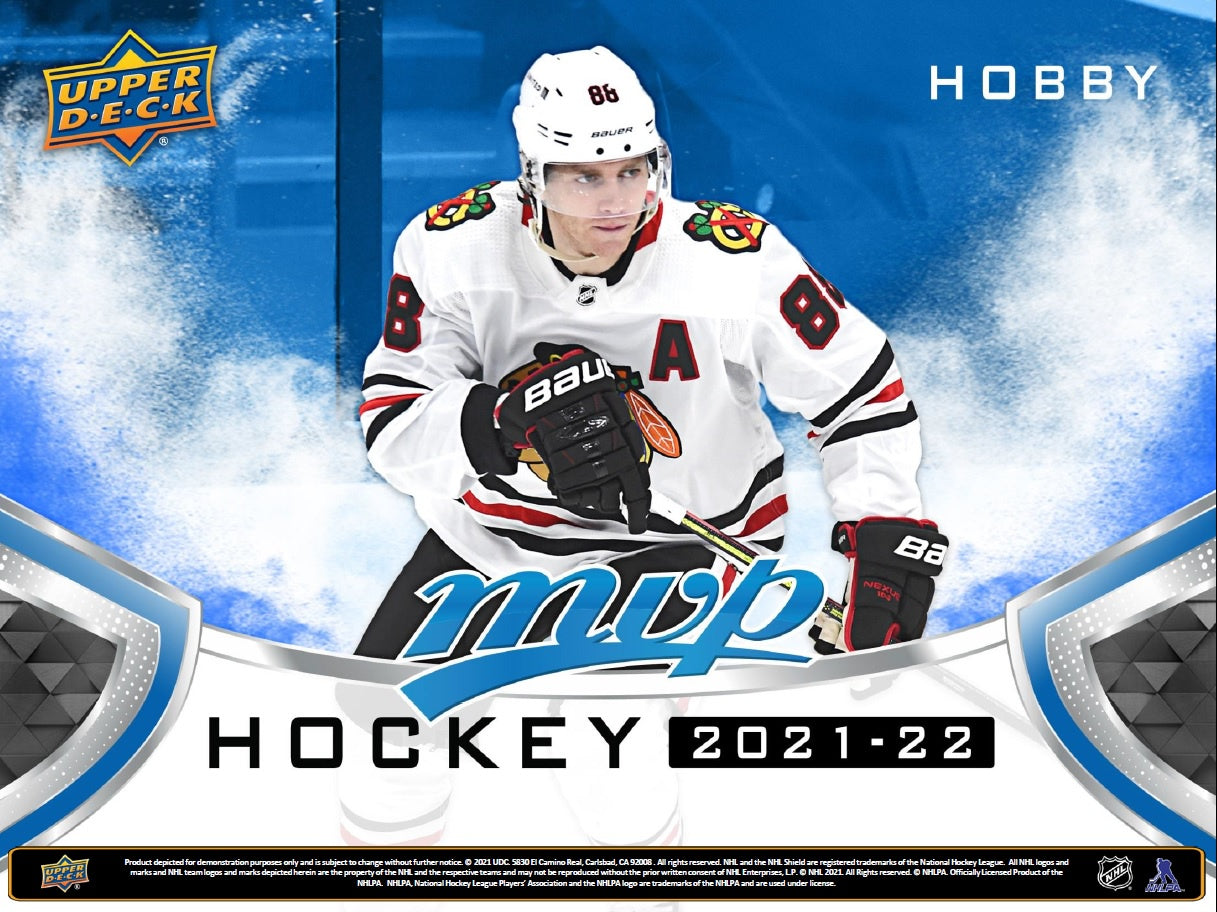 2021-22 Upper Deck MVP Hockey Hobby Box