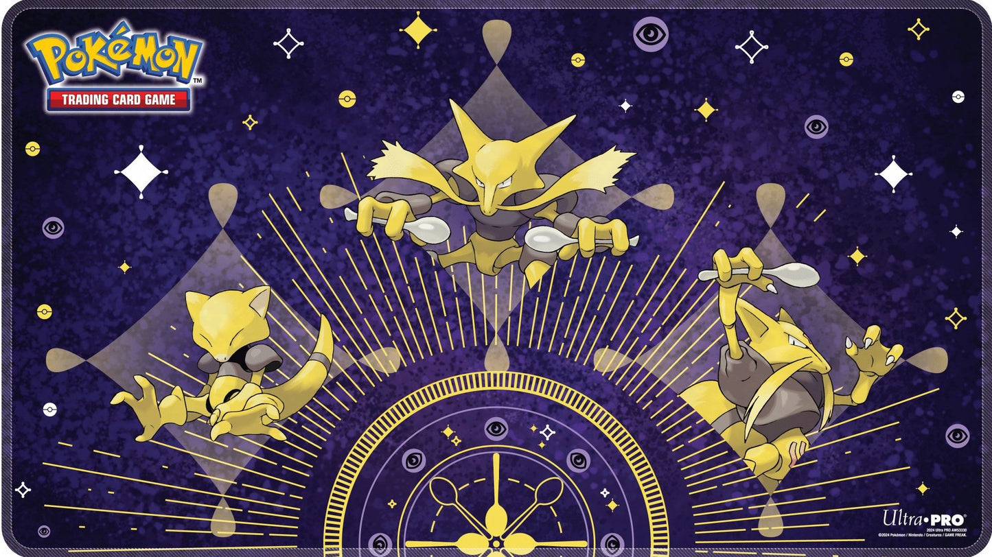 Ultra Pro Playmat Pokemon Abra Evolutions White Stitched