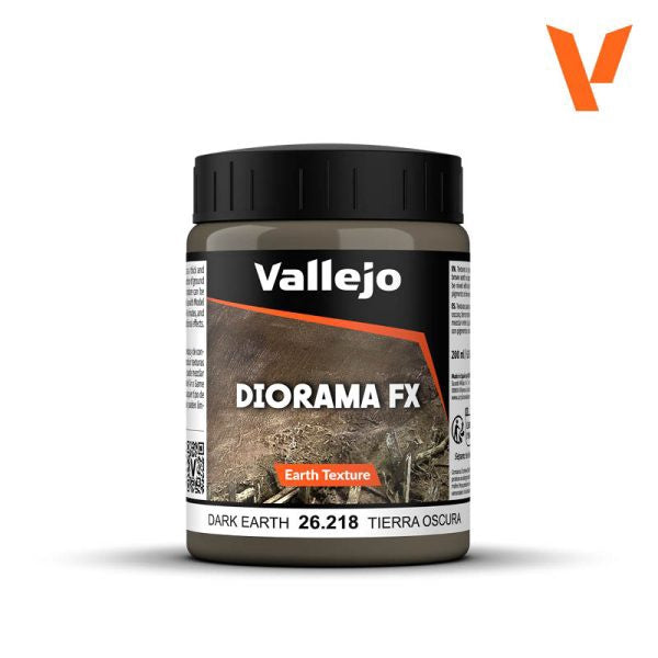 Vallejo Diorama FX Dark Earth (200 ML)