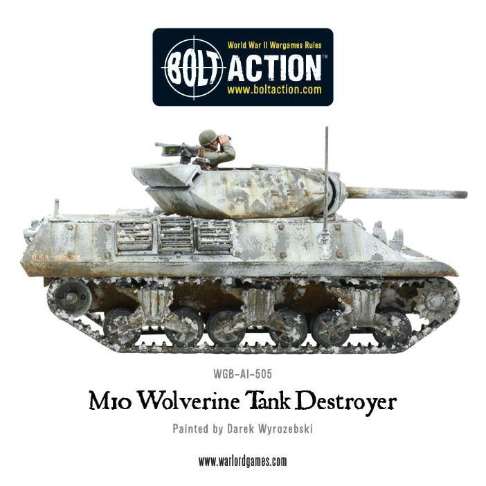 Bolt Action US M10 Tank Destroyer Platoon