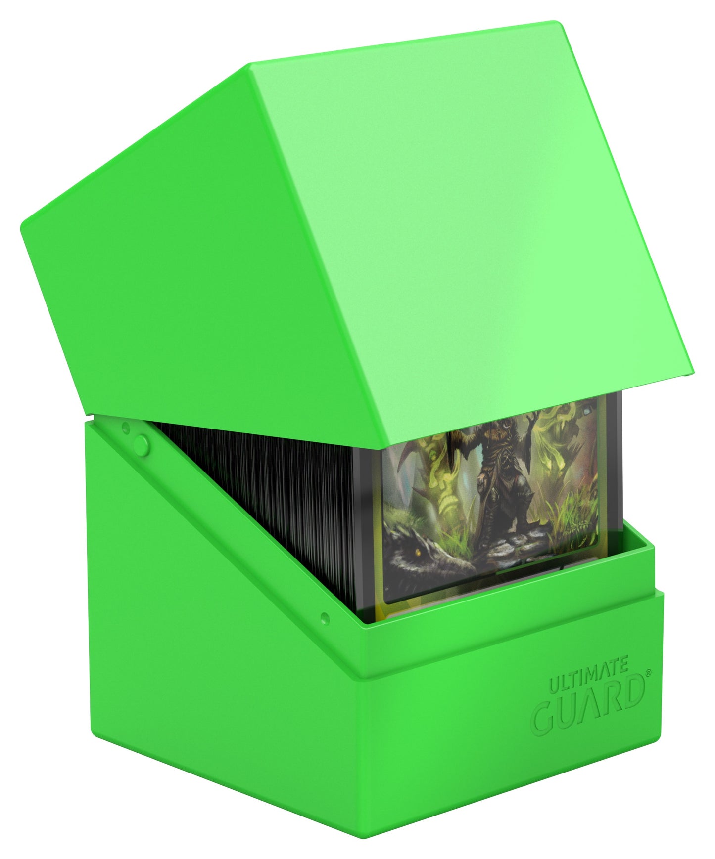 Ultimate Guard Deck Case Boulder 100+ Neon Green