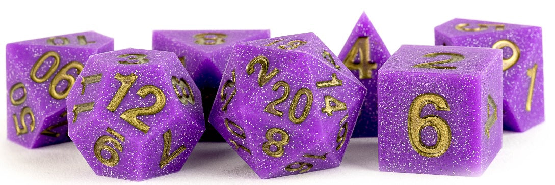 Silicone 7 Dice Set Rubber Regal Ricochet 16mm(20)