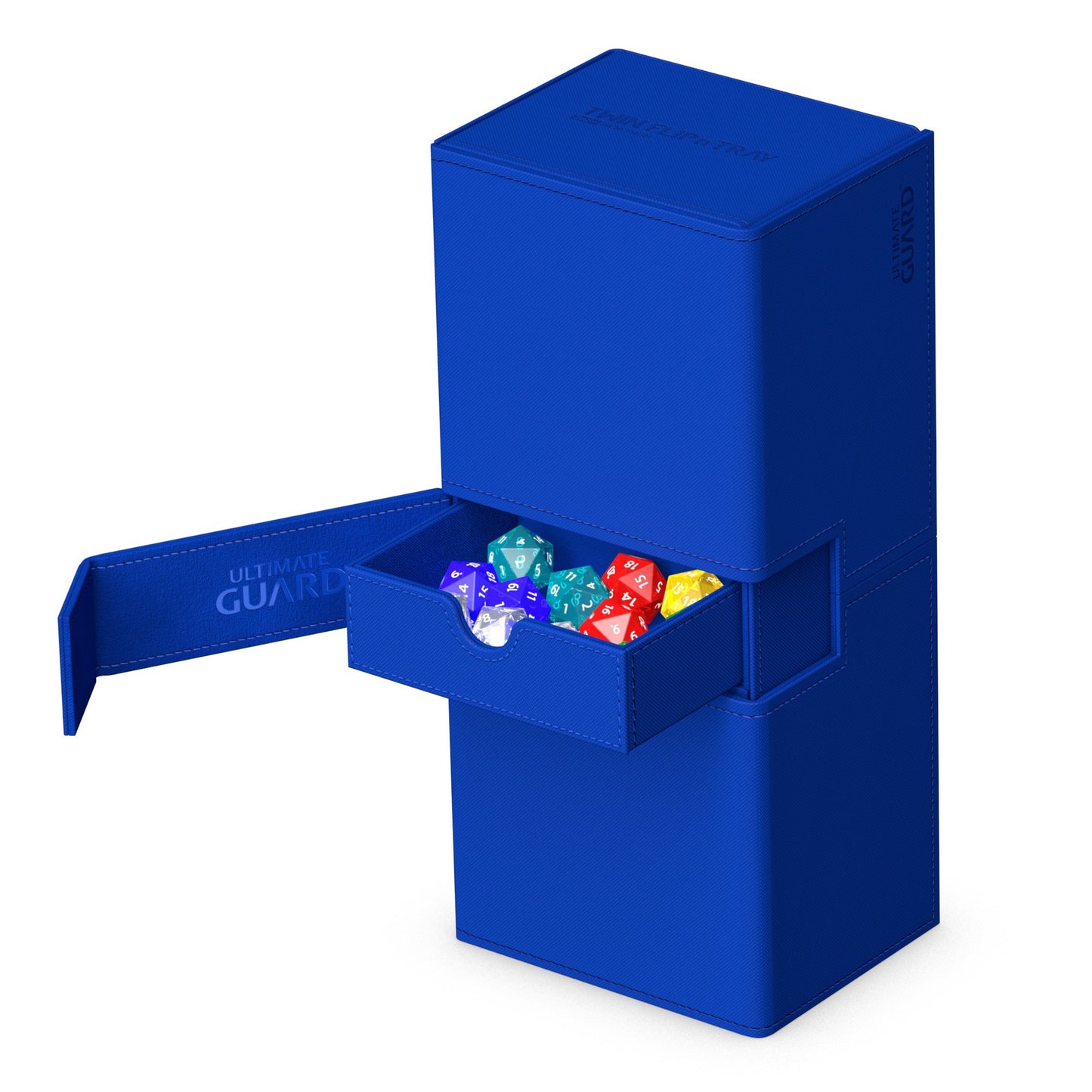 Ultimate Guard Twin Flip N Tray Deck Case Monocolor Blue 266+