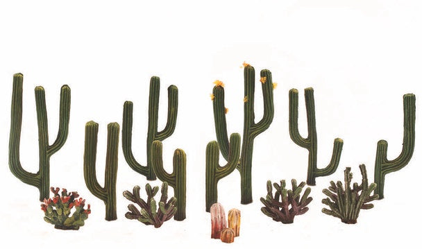Woodland Classics TR3600 - Cactus Plants 1/2 to 2-1/2 13/pkg