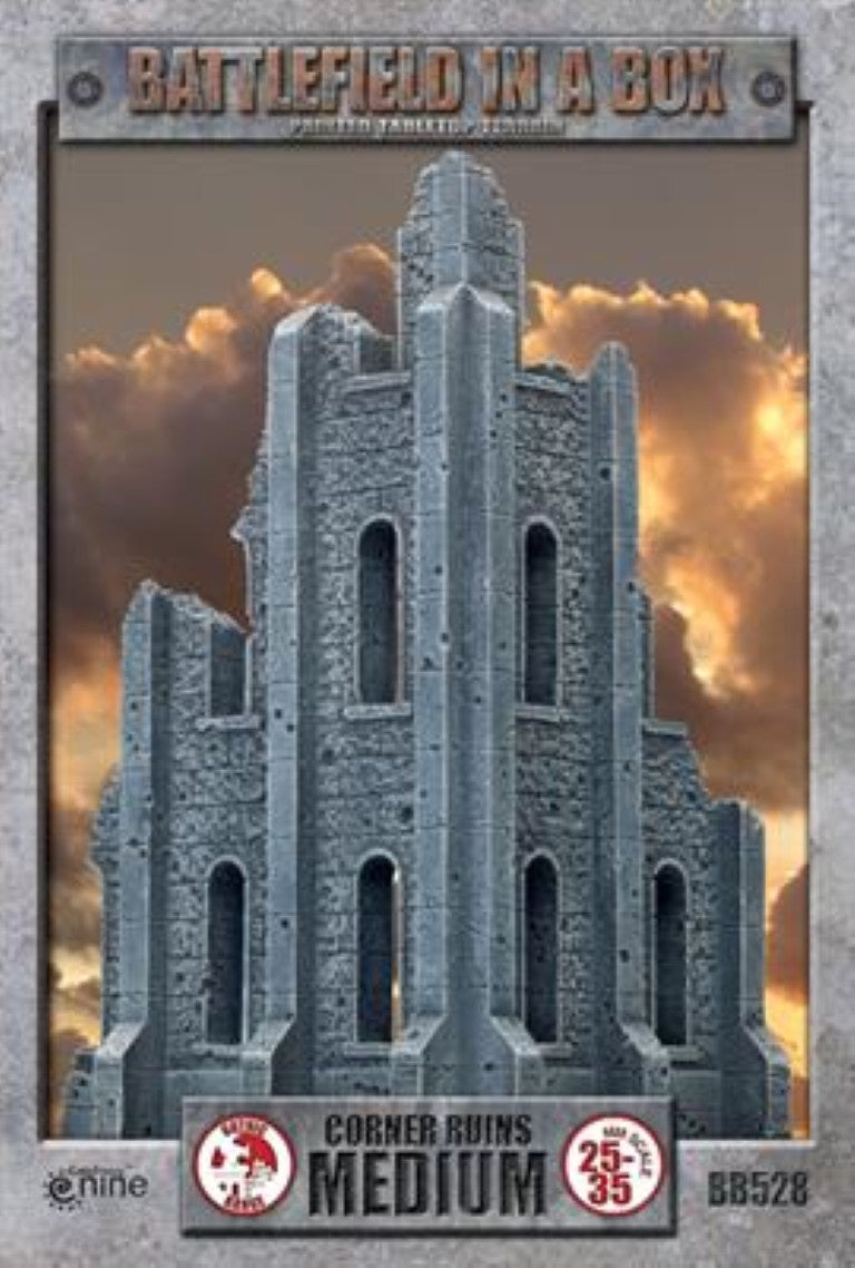 Battlefield in a Box: Gothic Medium Corner Ruin