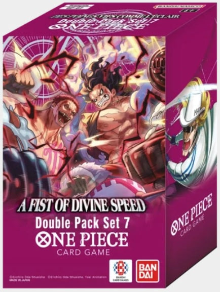 One Piece CG A Fist of Divine SPeed DP-07 Double Pack Set Vol 7 (EN)