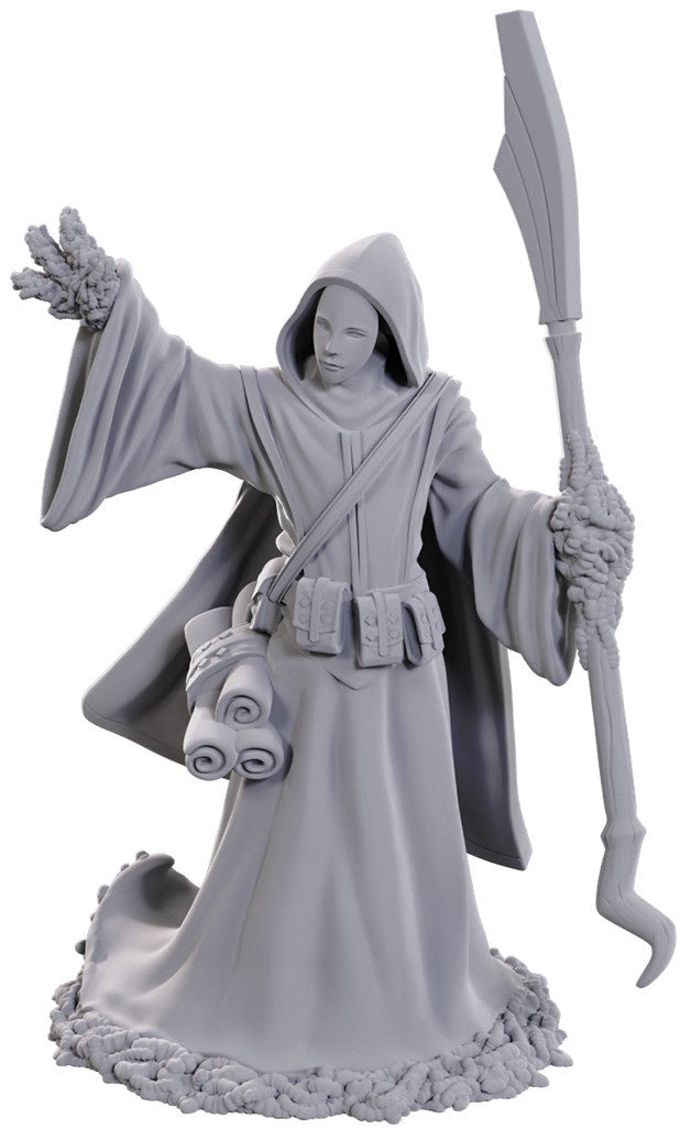 Figurines non peintes D&D Wv25 Mage larvaire de l'envahissement stellaire