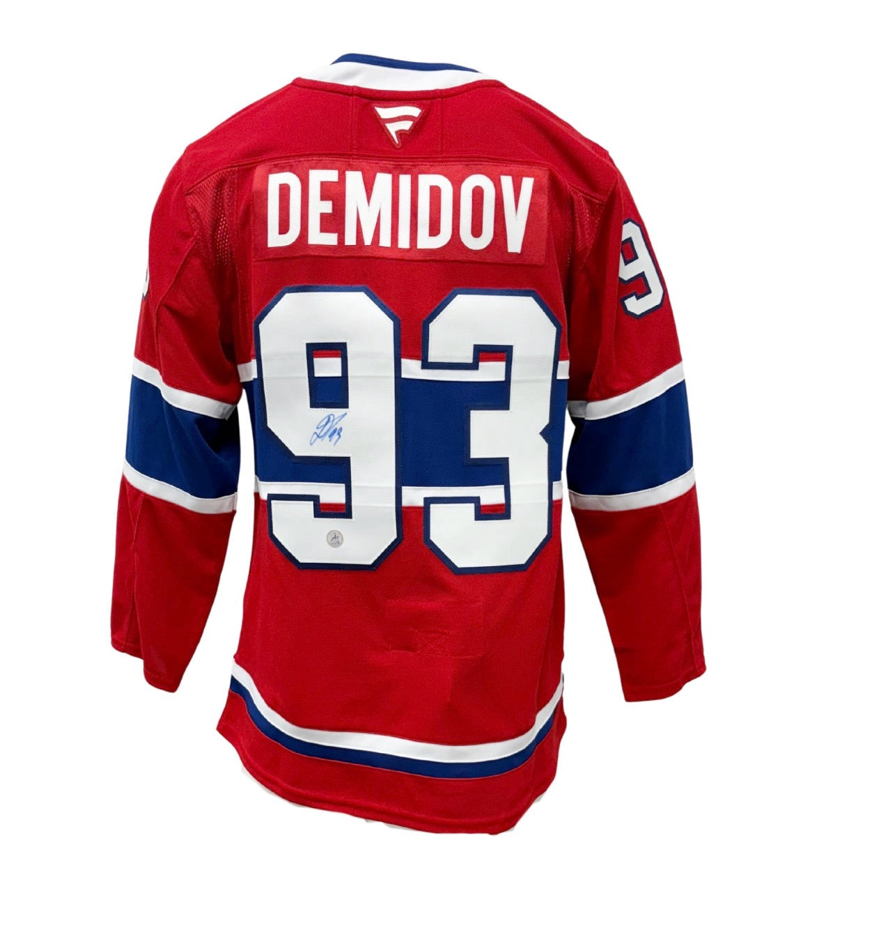 Ivan Demidov Autographed Montreal Canadiens Fanatics Premium Jersey - RBC Patch