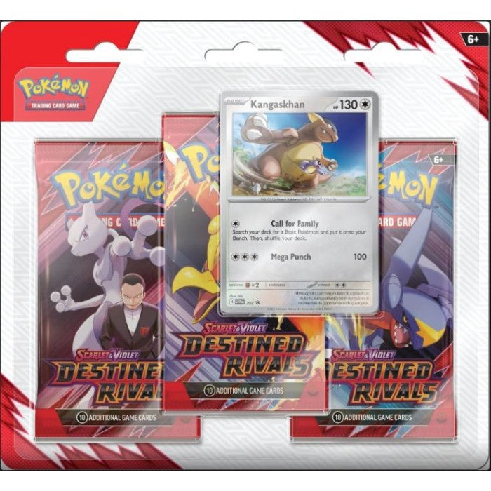 Pokemon - SV Destined Rivals - 3 Booster Blister Zebstrika