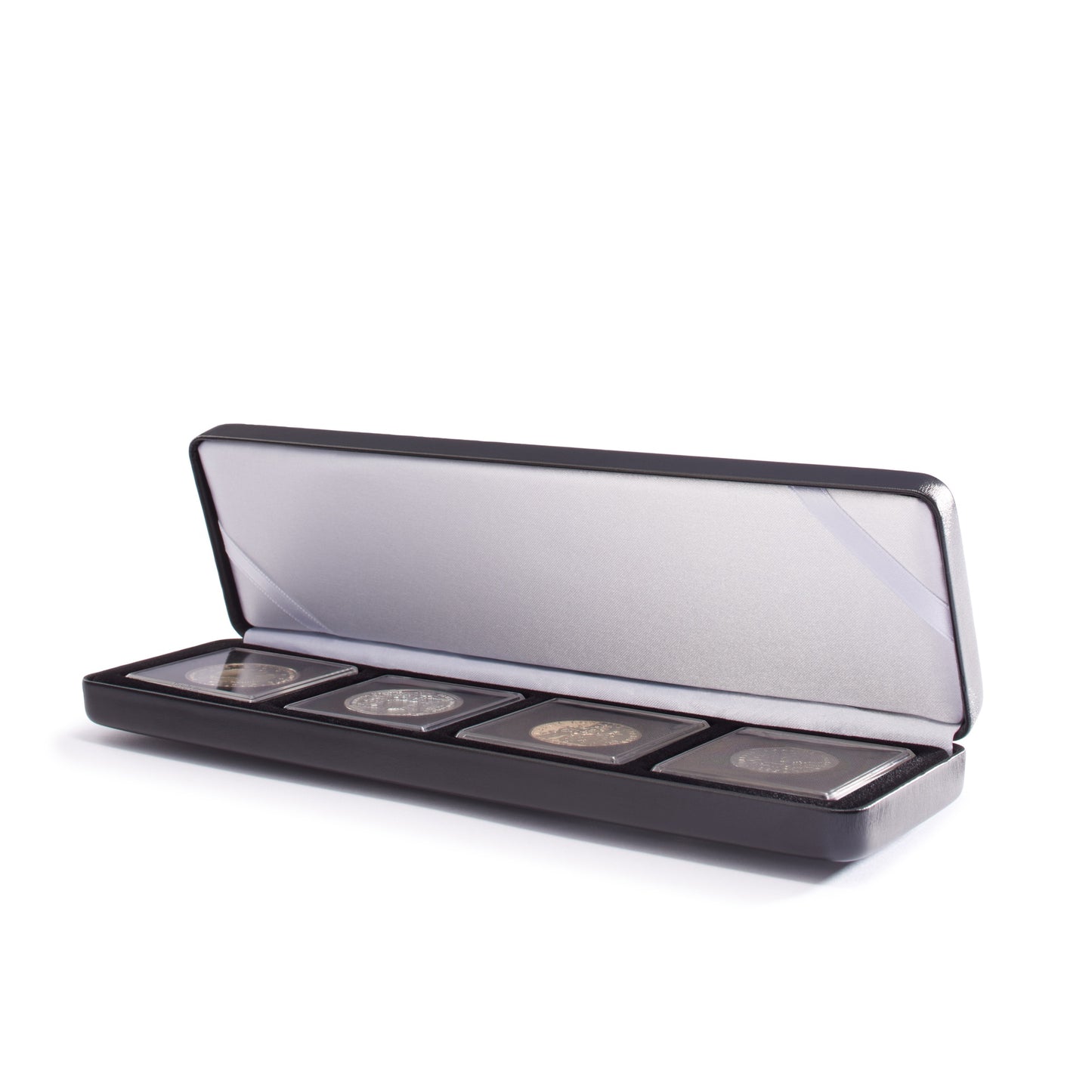 Single Coin Box Nobile For 4 Quadrum 50X50 MM Black