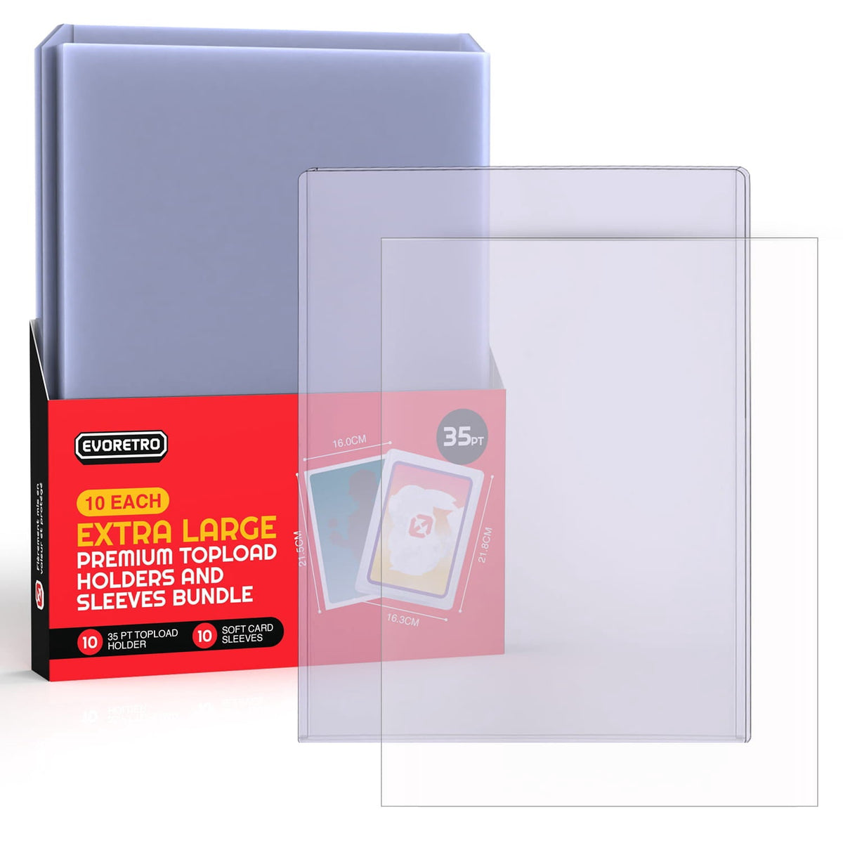 EvoRetro XL 35pt 10 TopLoad + 10 Pochettes