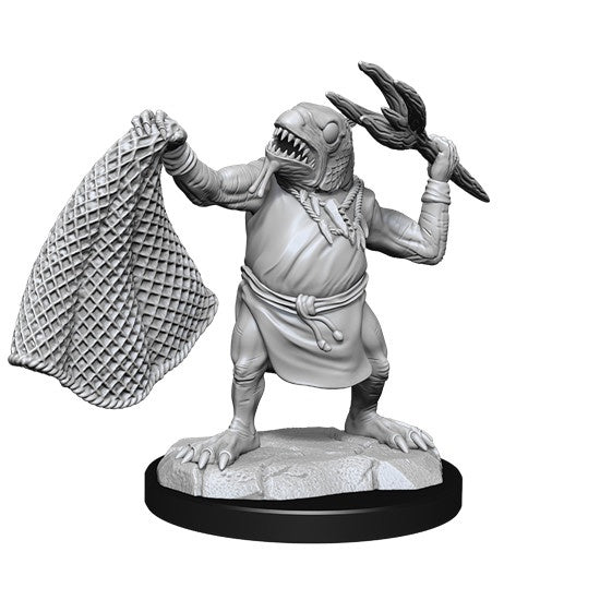 D&D Unpainted Minis Wv14 Kuo-Toa/Kuo- Toa Whip