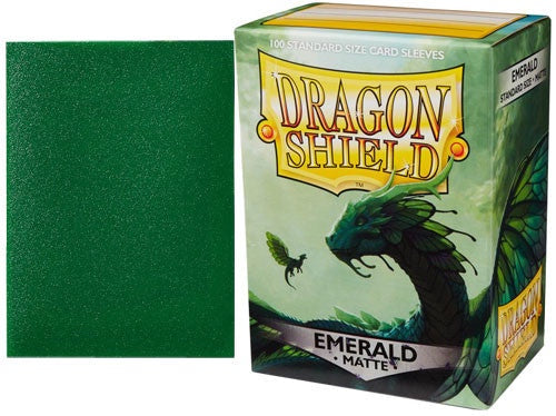 Pochettes Dragon Shield Matte Emerald (100)