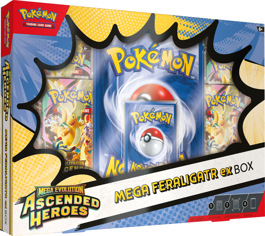 Pokemon TCG ME2.5 Ascended Heroes Mega Feraligatr ex Box (EN) (PRE ORDER)