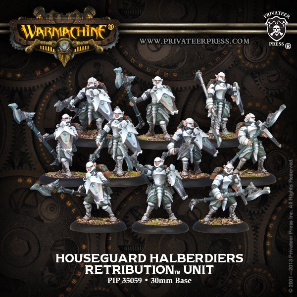 Retribution of Scyrah Houseguard Halberdiers Unit PIP 35059