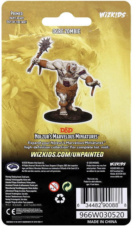 D&D Unpainted Minis Wv12 Ogre Zombie