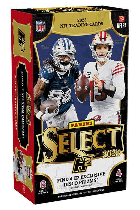 Panini Select H2 Football 2023 Hobby Box