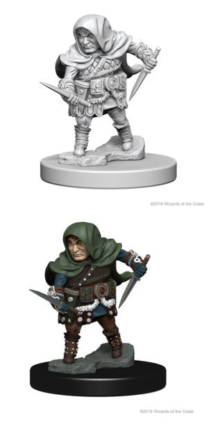 D&D Unpainted Minis Wv1 Halfling Male Rogue
