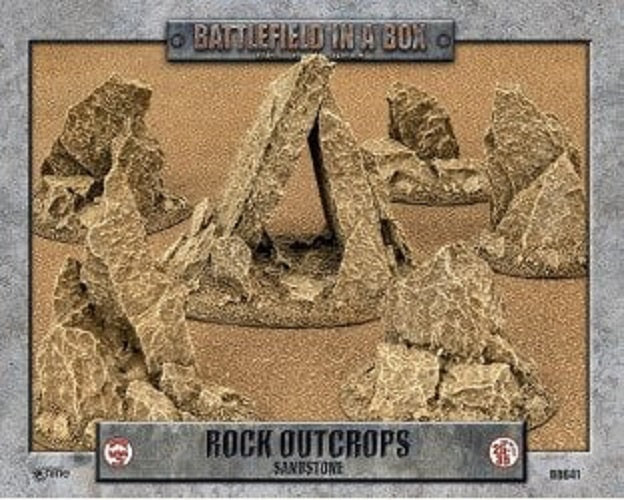 Battlefield In A Box - Rock Outcrops - Sandstone