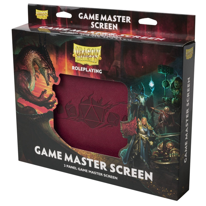 Dragon Shield Rpg Gm Screen Blood Red