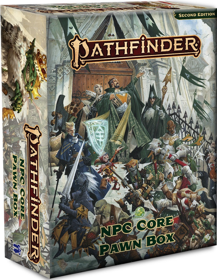 Boîte de base de PNJ pour le jeu de rôle Pathfinder 2e