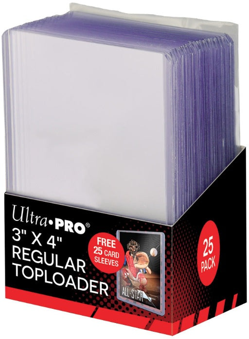 Ultra Pro Topload 3x4 Regular + Sleeves 25ct