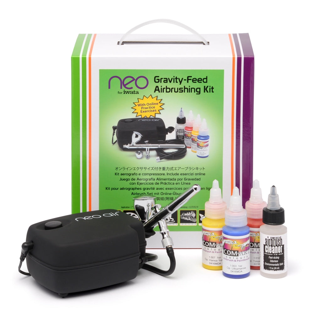 Iwata Neo CN Gravity Feed Airbrush Set