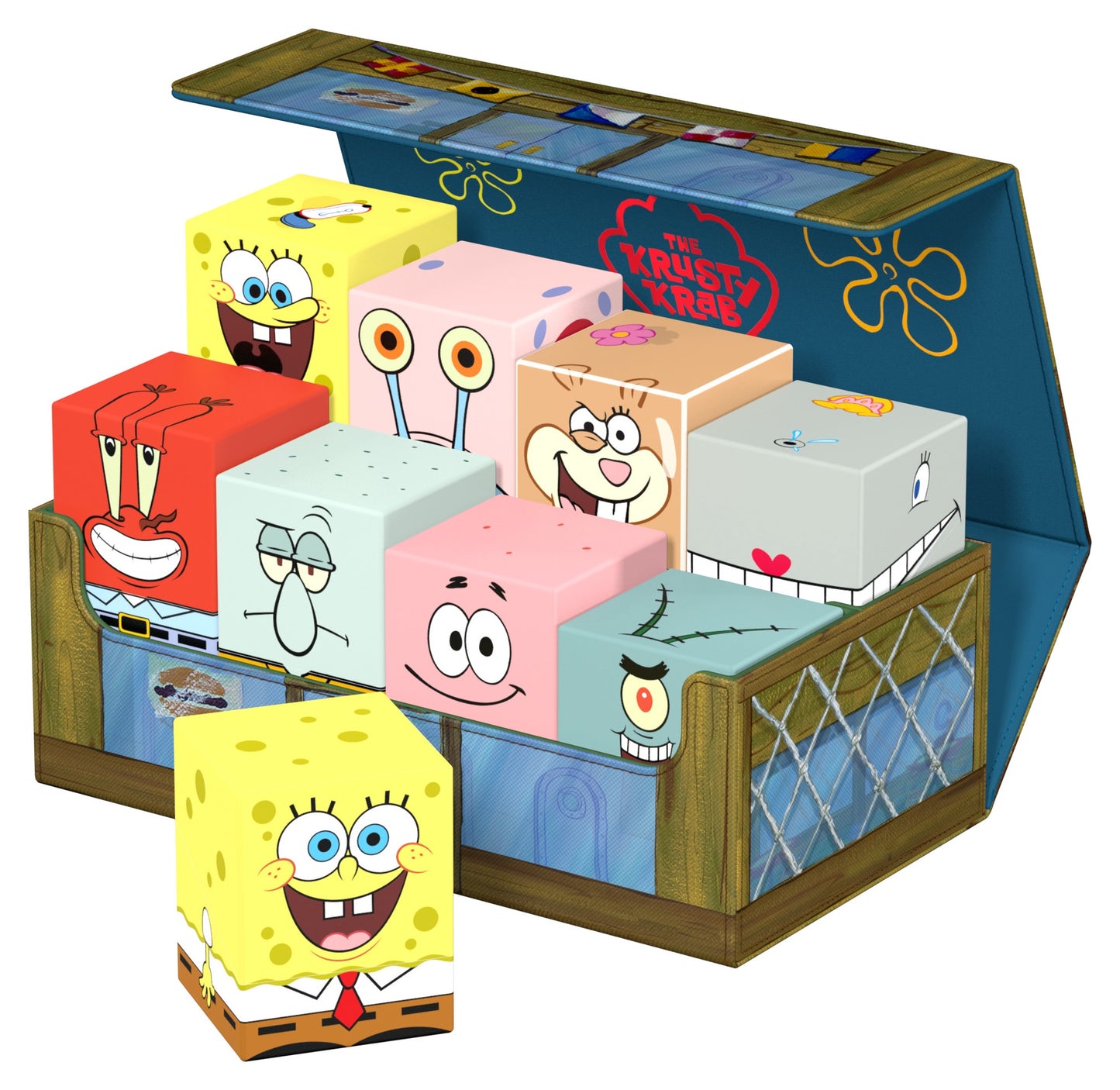 Squaroes Paramount Spongebob Squarepants WV1 Collector Case Krusty Krab