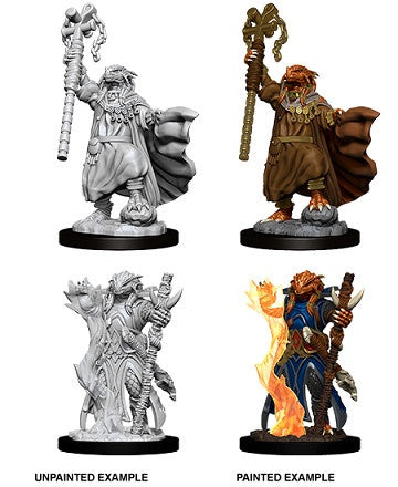 D&D Unpainted Minis Wv8 Female Dragonborn Sorcerer